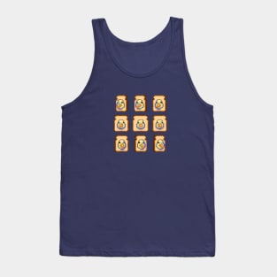 Nine pixel duck in bread Tank Top